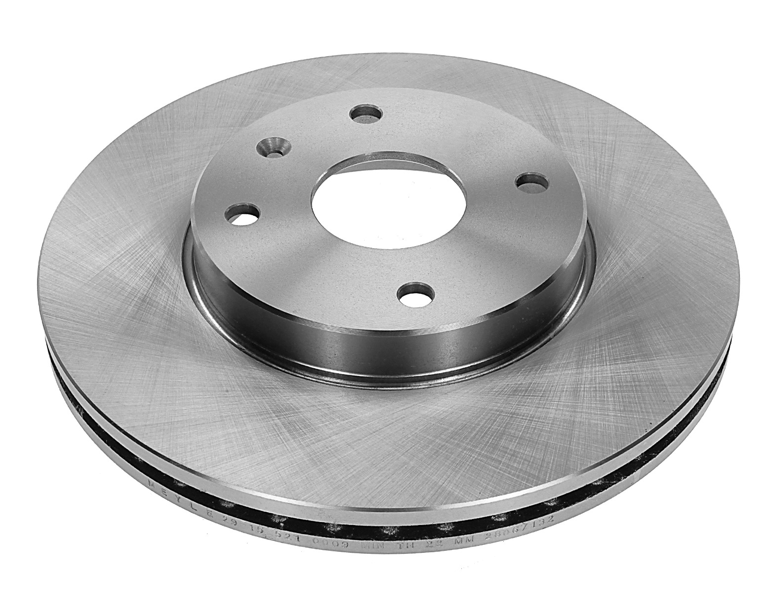MEYLE Bremseskive 29155210011 foraksel ventileret 278mm 24mm for DAEWOO