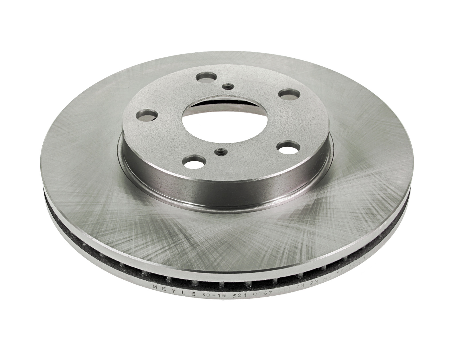 MEYLE Bremseskive 30155210067 foraksel ventileret 275mm 25mm for TOYOTA