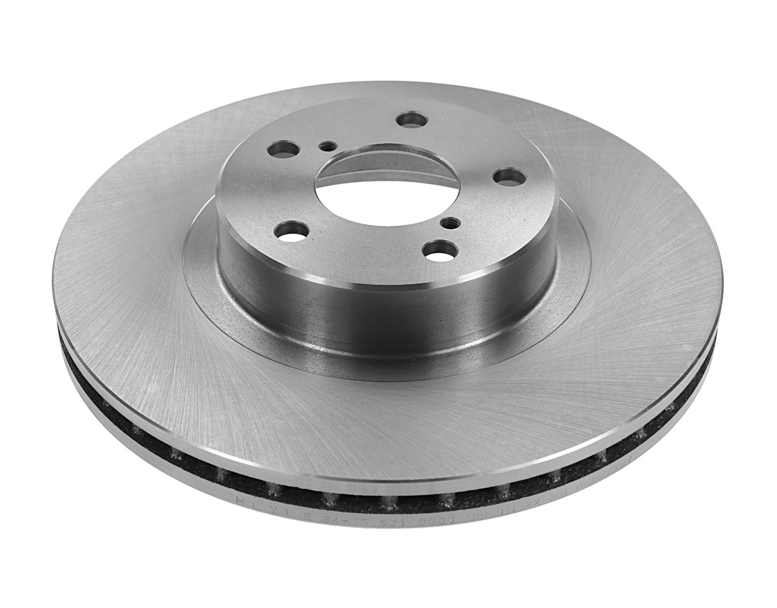 MEYLE Bremseskive 34155210013 foraksel ventileret 277mm 24mm for SUBARU TOYOTA