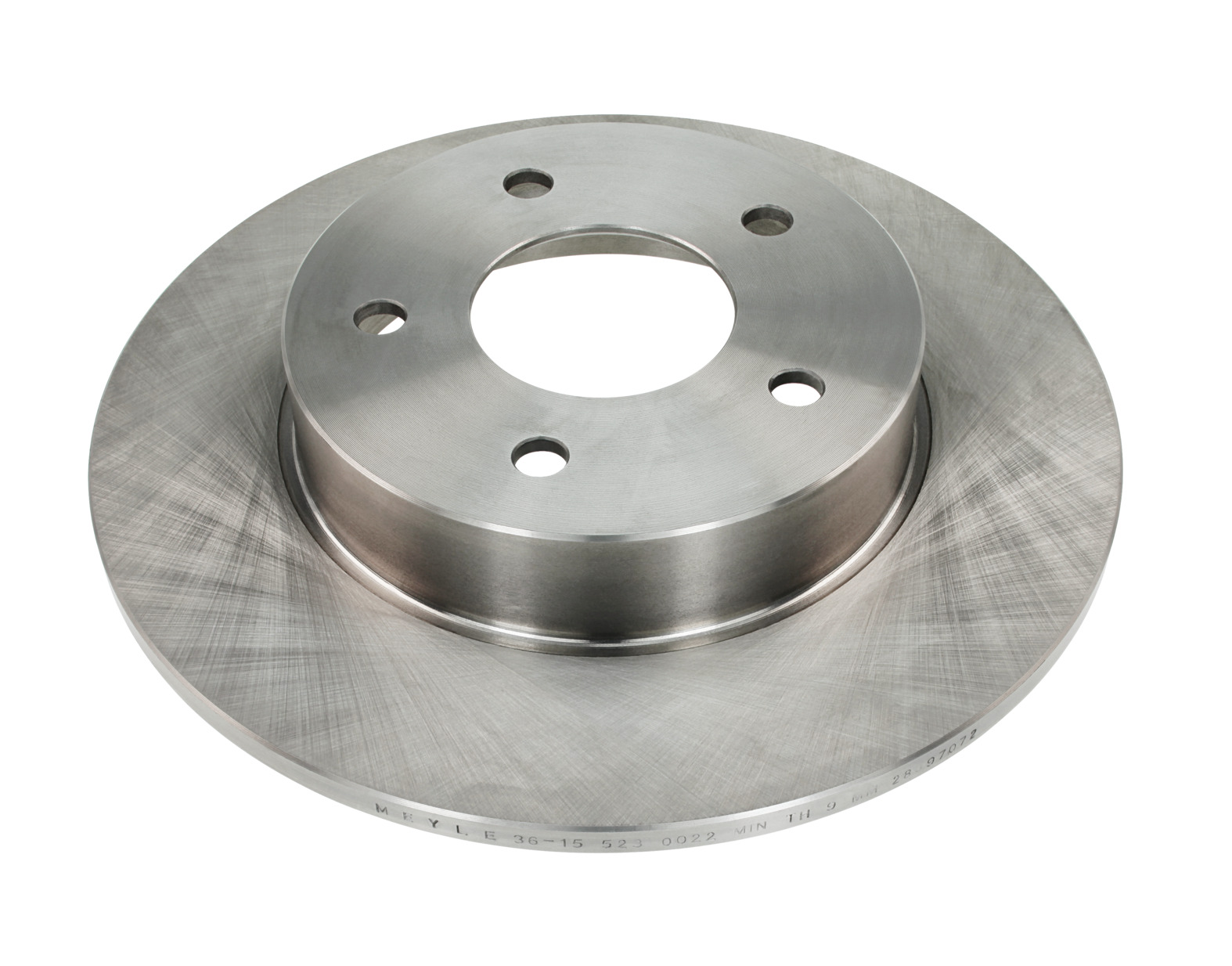 MEYLE Bremseskive 36155230022 bagaksel fuld 278mm 10mm for NISSAN
