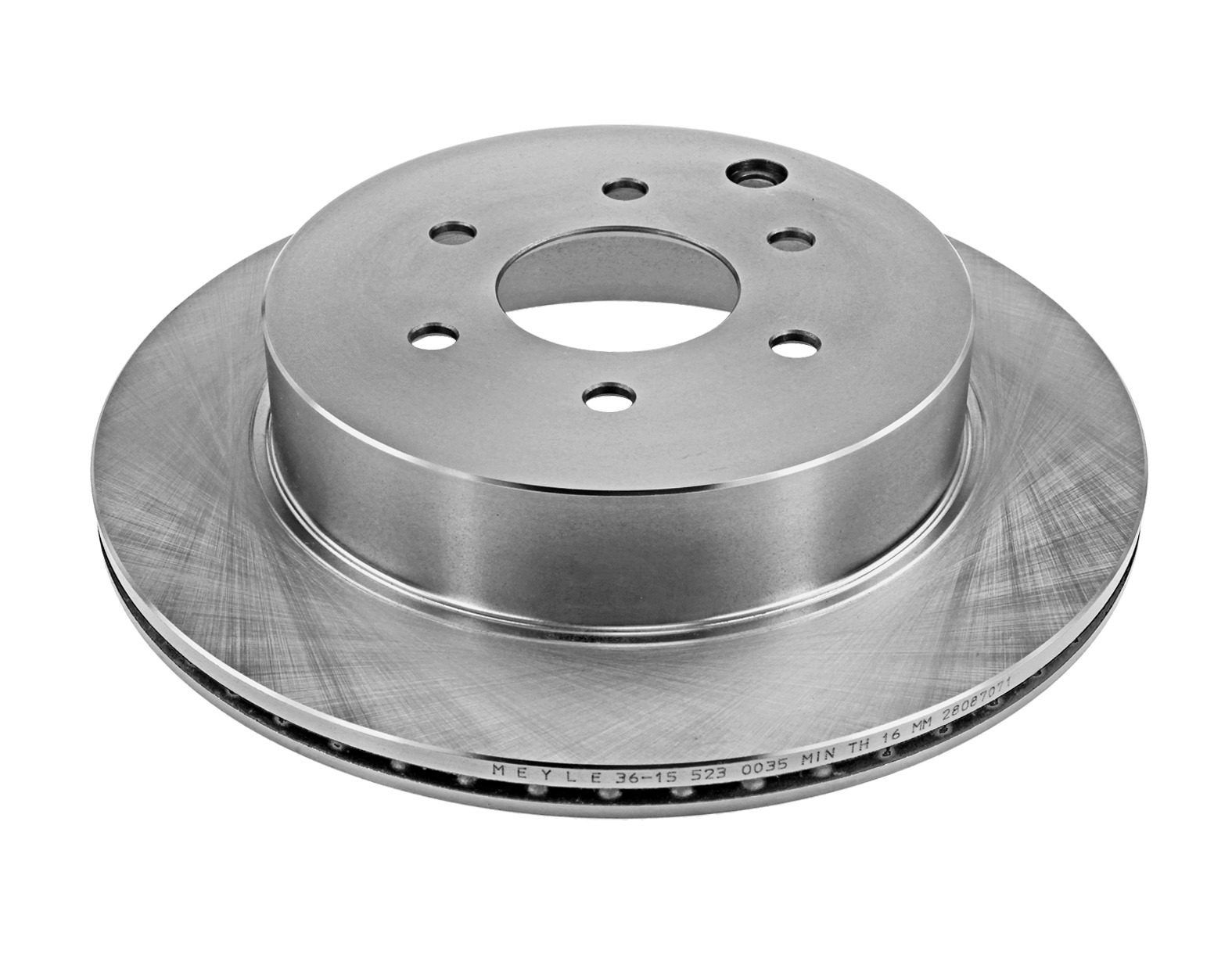 MEYLE Bremseskive 36155230053 bagaksel ventileret 307mm 18mm for NISSAN