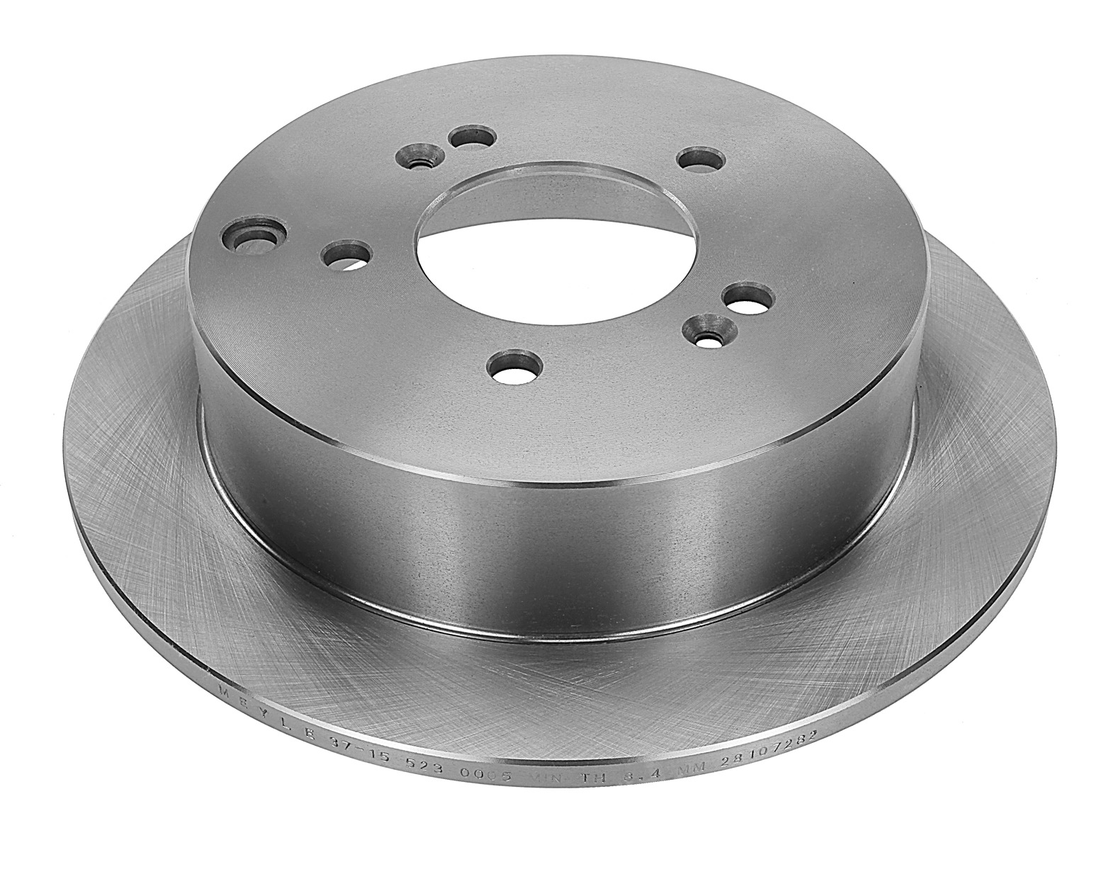 MEYLE Bremseskive 37155230027 bagaksel fuld 284mm 10mm for KIA