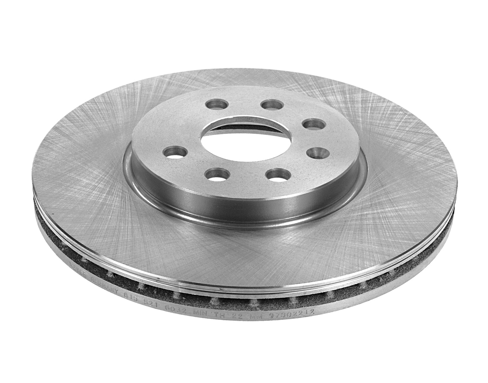 MEYLE Bremseskive 6155210012 foraksel ventileret 280mm 25mm for VAUXHALL GENERAL MOTORS OPEL