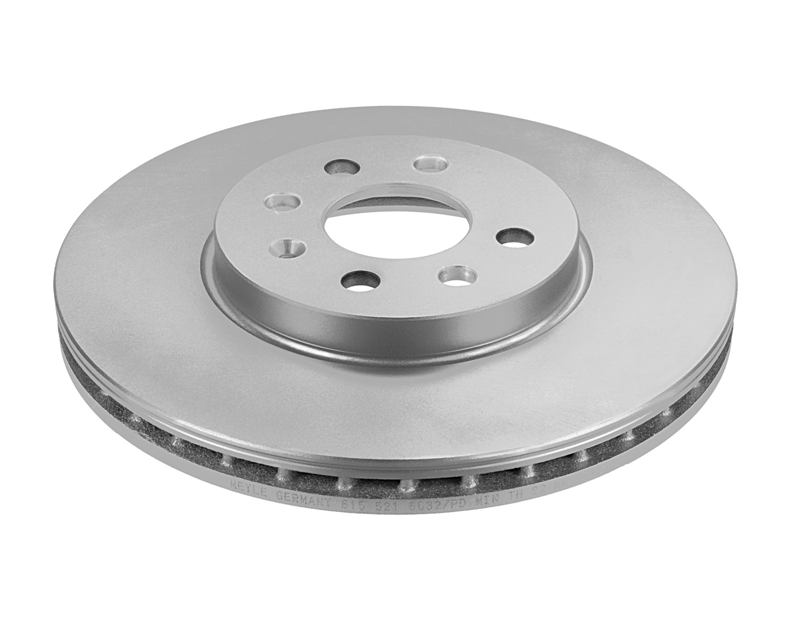 MEYLE Bremseskive 6155210012pd foraksel ventileret 280mm 25mm for VAUXHALL GENERAL MOTORS OPEL