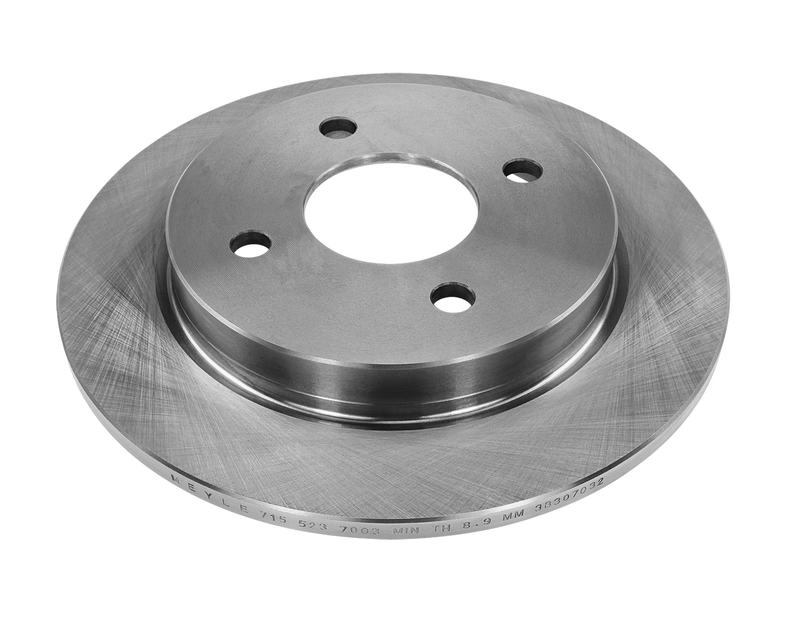 MEYLE Bremseskive 7155230010 bagaksel fuld 253mm 10mm for FORD