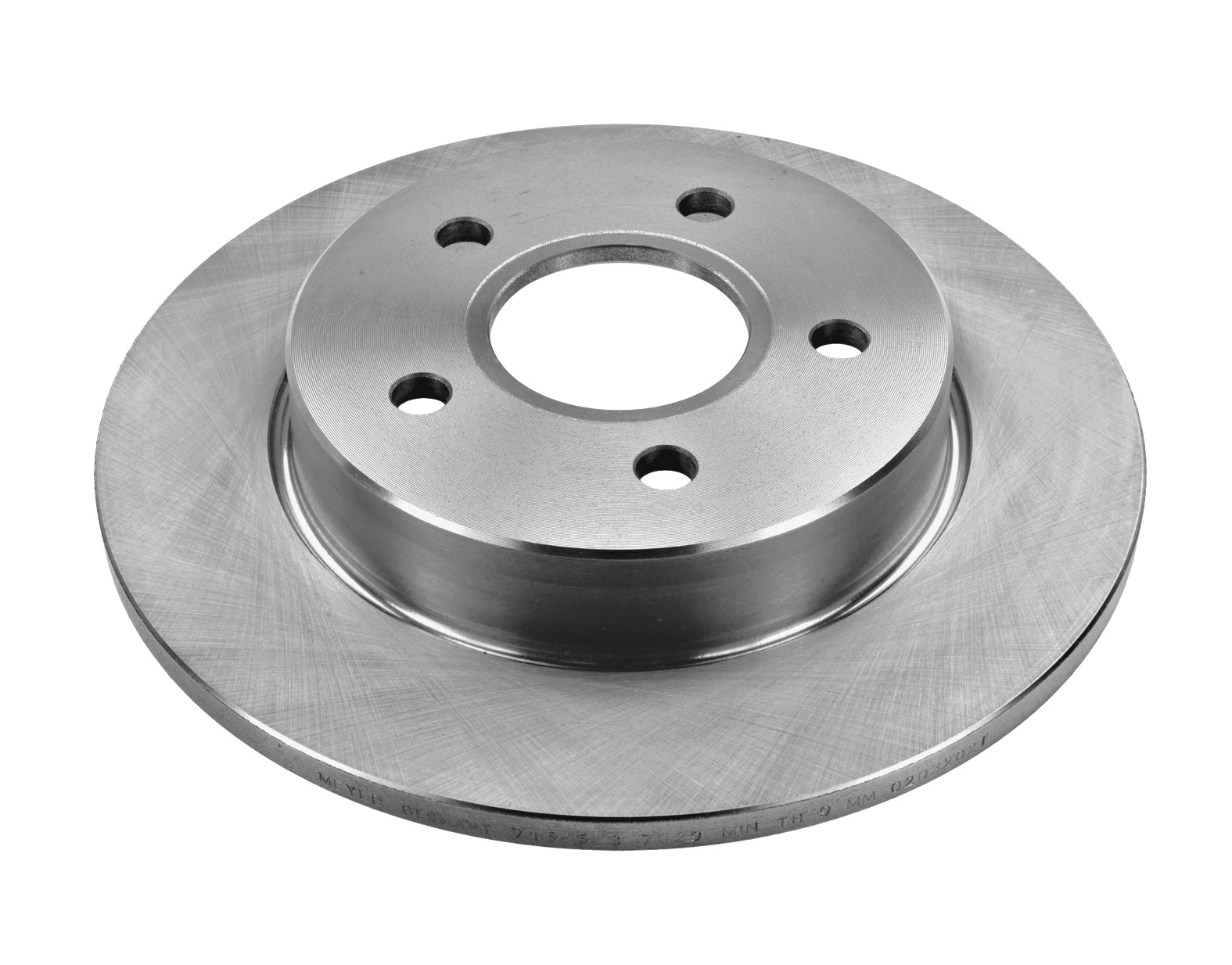 MEYLE Bremseskive 7155230020 bagaksel fuld 265mm 11mm for FORD