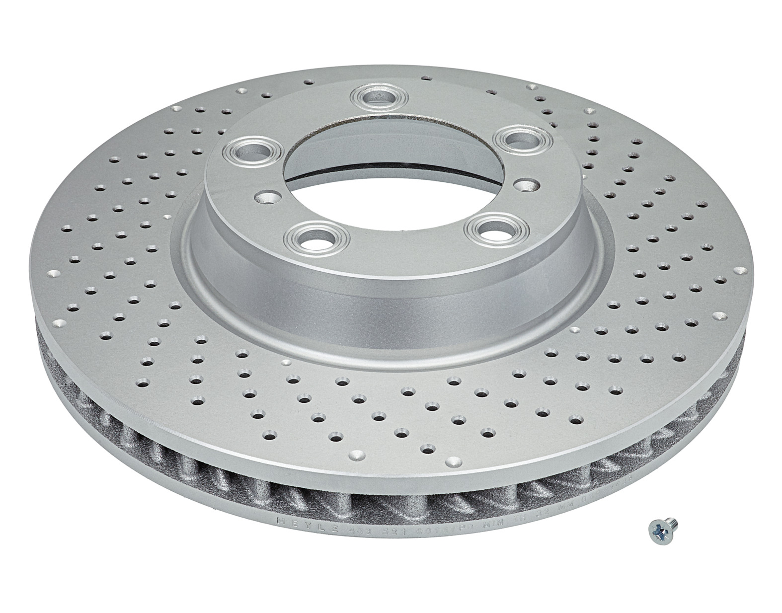 MEYLE Bremseskive 4835210016pd højre foraksel perforeret 330mm 34mm for PORSCHE