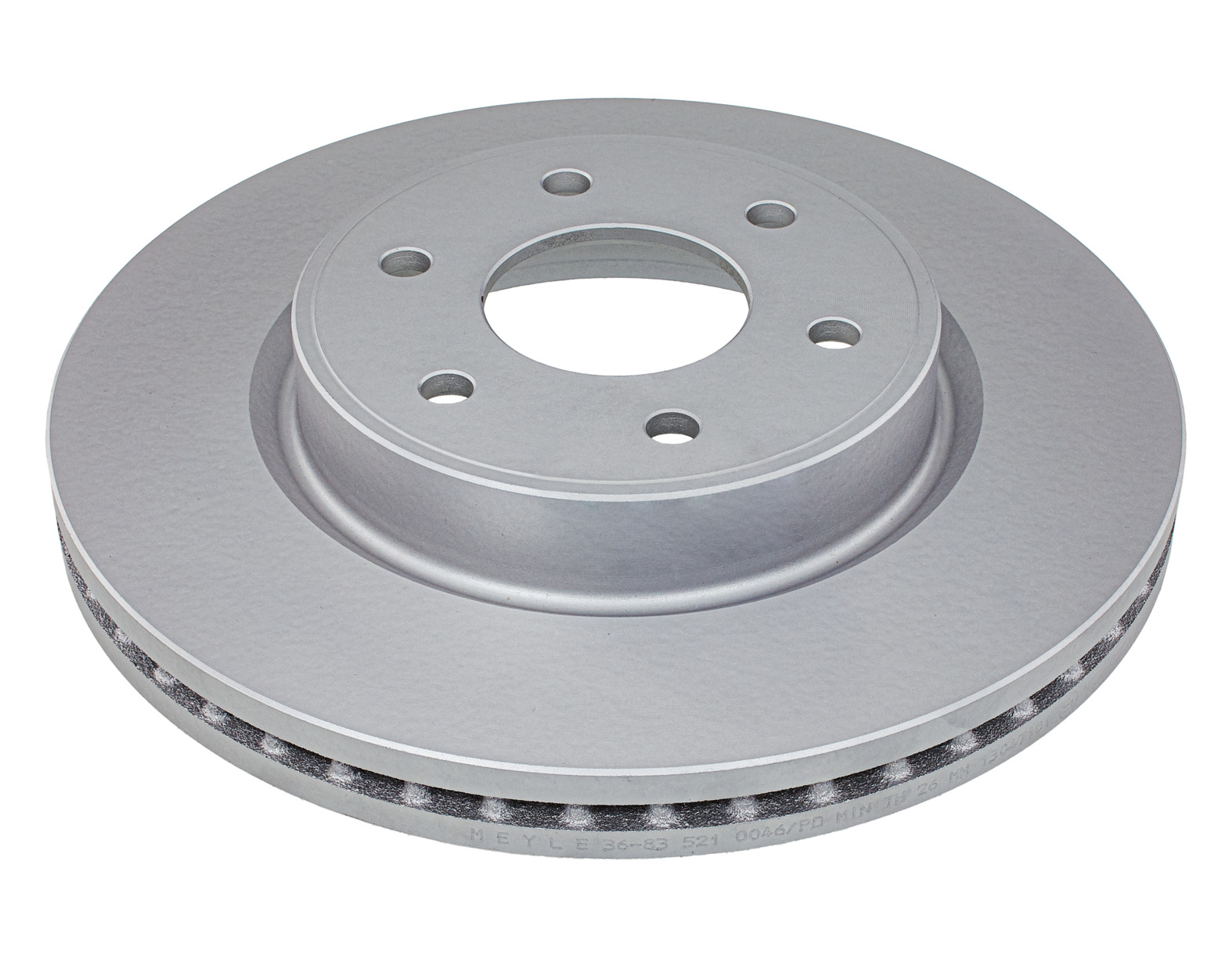 MEYLE Bremseskive 36835210046pd foraksel ventileret 296mm 28mm for RENAULT