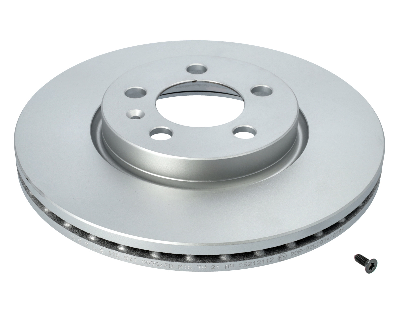 MEYLE Bremseskive 1155210070pd foraksel ventileret 276mm 24mm for VW