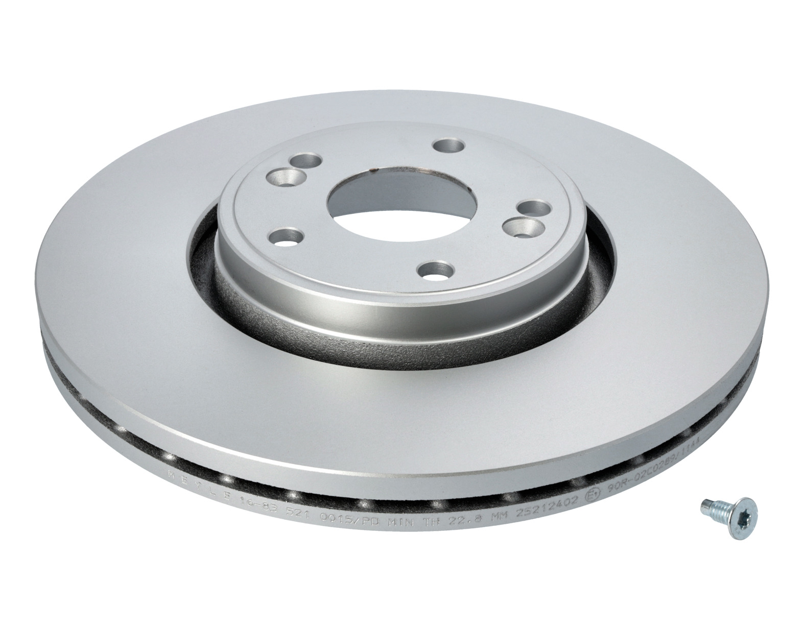 MEYLE Bremseskive 16835210015pd foraksel ventileret 300mm 26mm for RENAULT