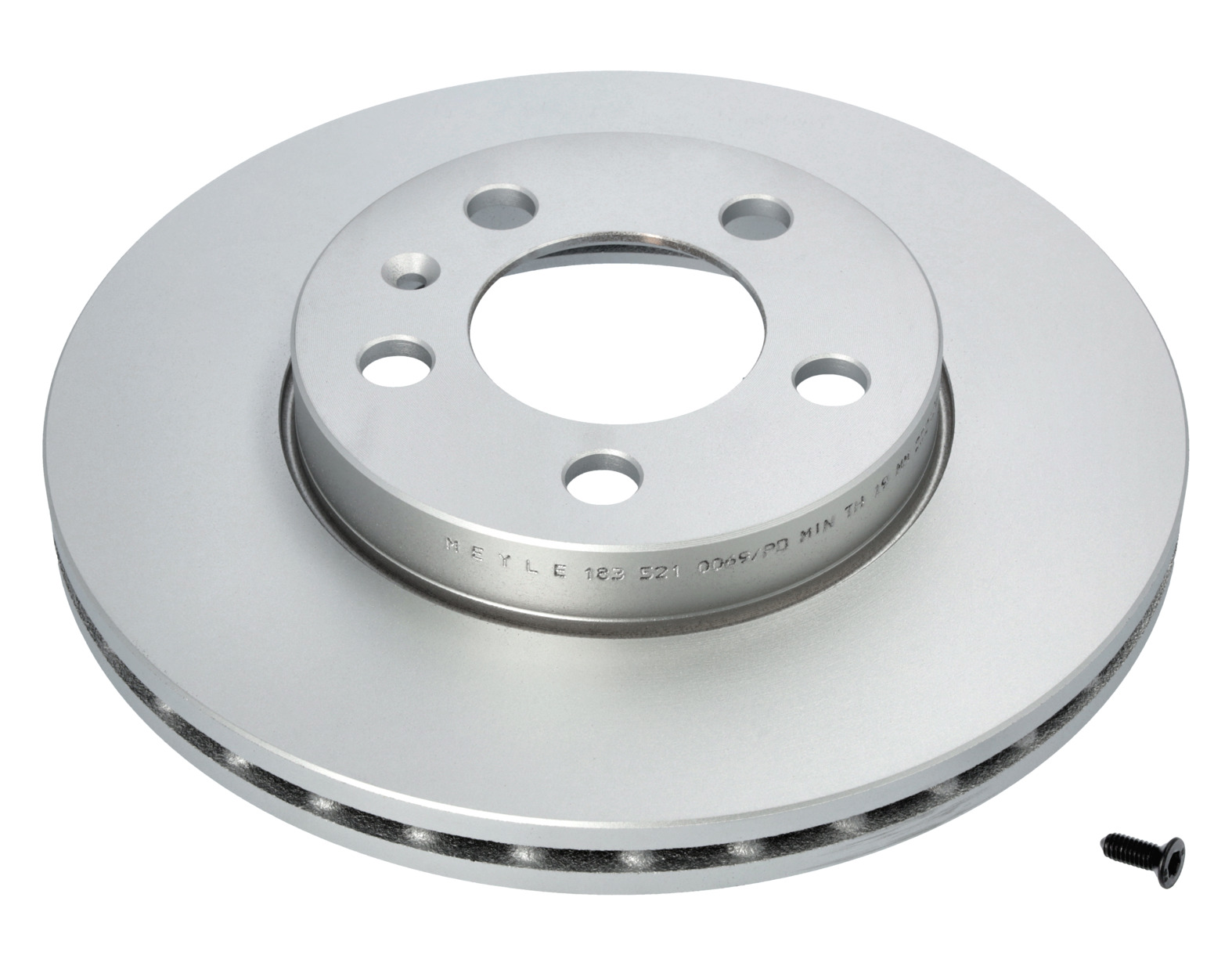 MEYLE Bremseskive 1835210069pd foraksel ventileret 256mm 22mm for VW