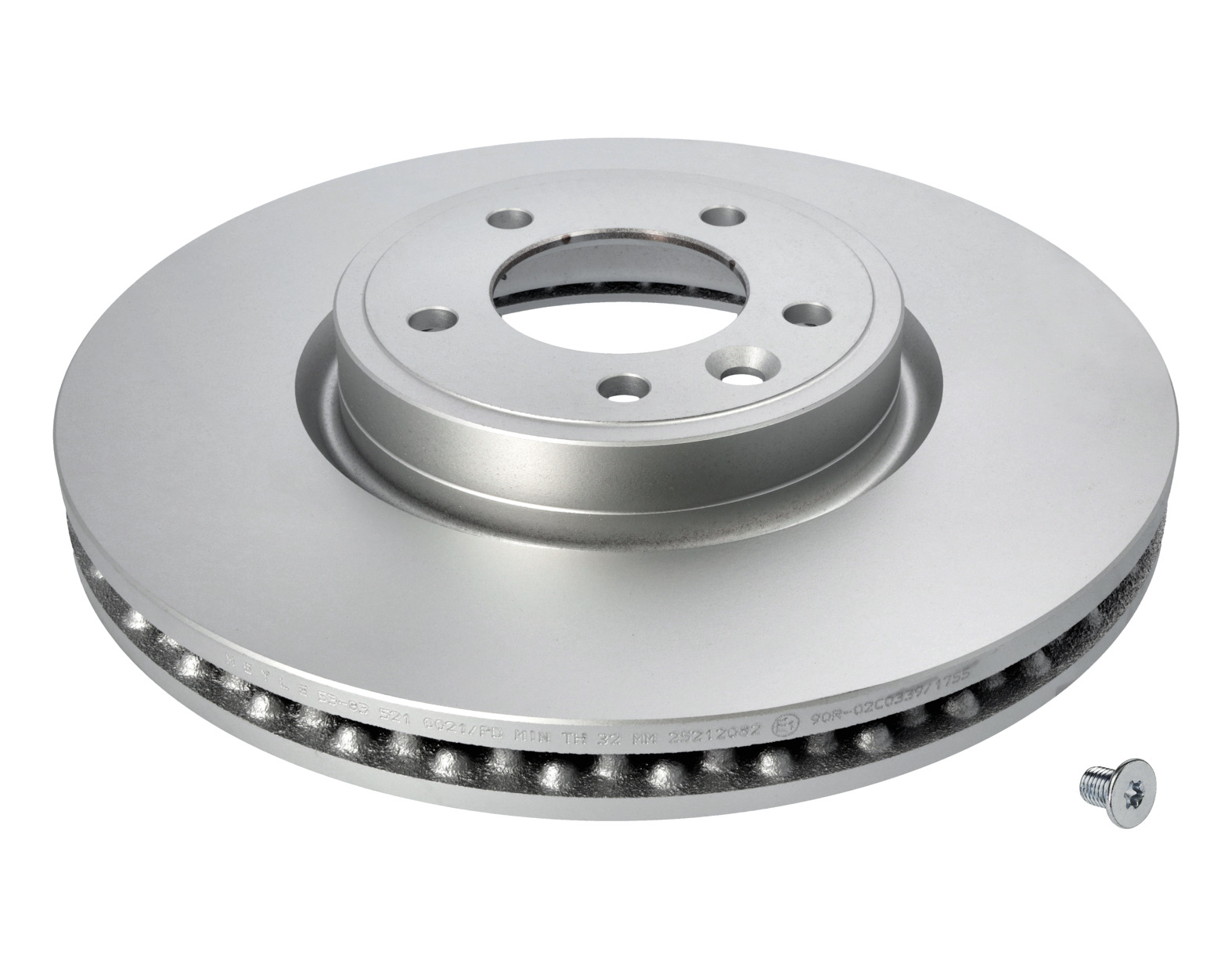MEYLE Bremseskive 53835210021pd foraksel ventileret 349mm 34mm for LAND ROVER