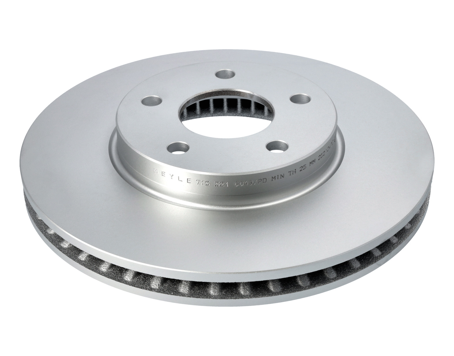 MEYLE Bremseskive 7155210049pd foraksel ventileret 282mm 27mm for FORD