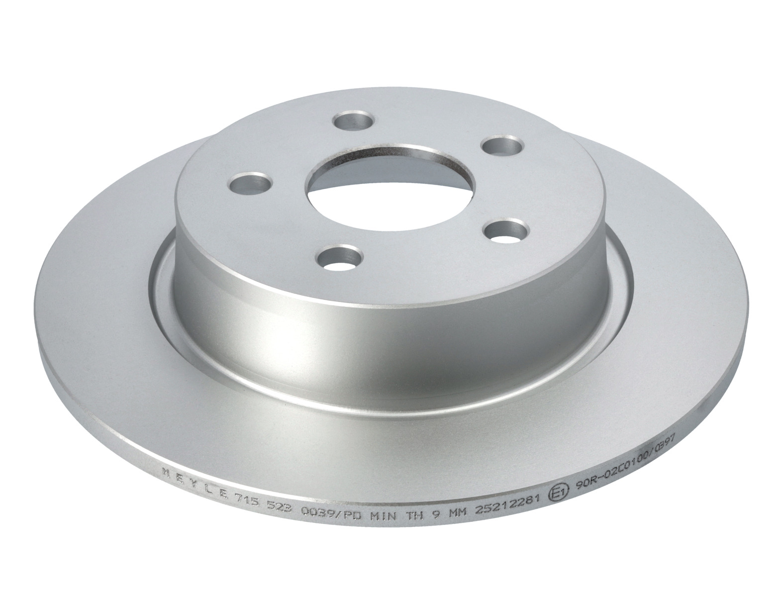 MEYLE Bremseskive 7155230039pd bagaksel fuld 280mm 11mm for FORD