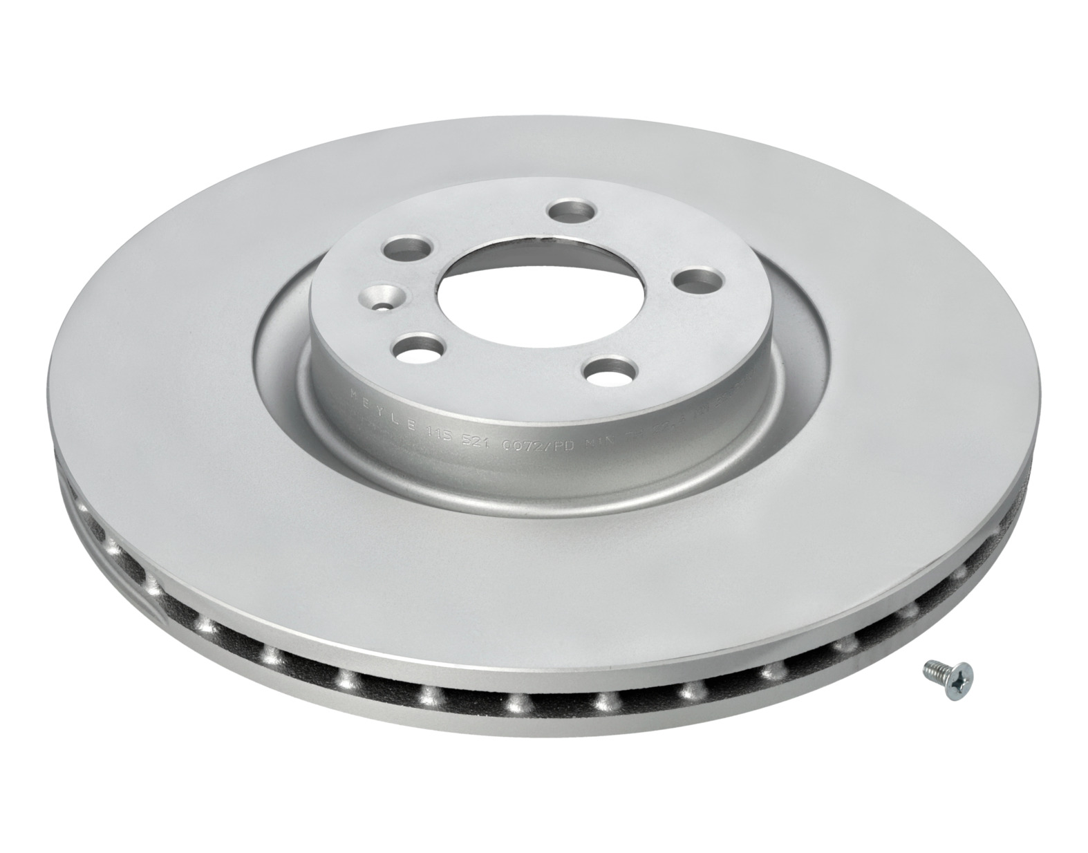 MEYLE Bremseskive 1155210072pd foraksel ventileret 312mm 25mm for AUDI