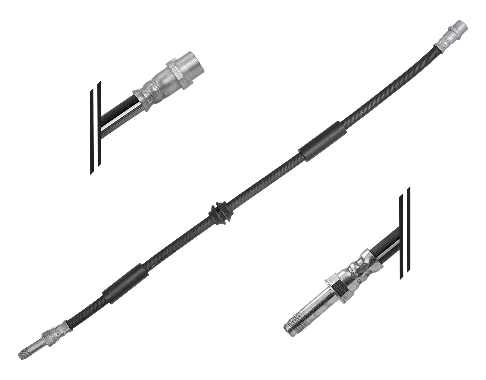 MEYLE Bremseslange 1005250004 foraksel for VW