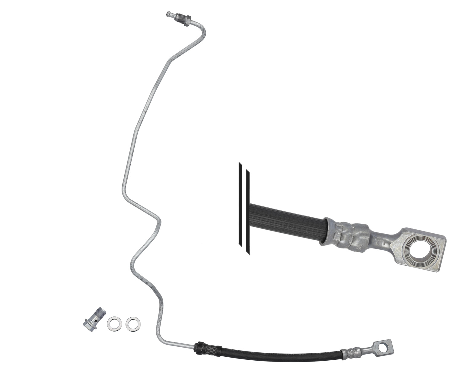 MEYLE Bremseslange 1005250054s Bagaksel venstre for VW