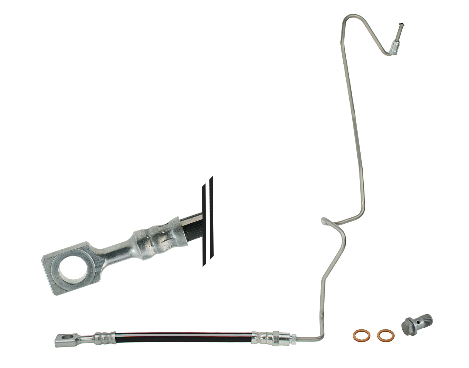 MEYLE Bremseslange 1005250055s Bagaksel højre for VW