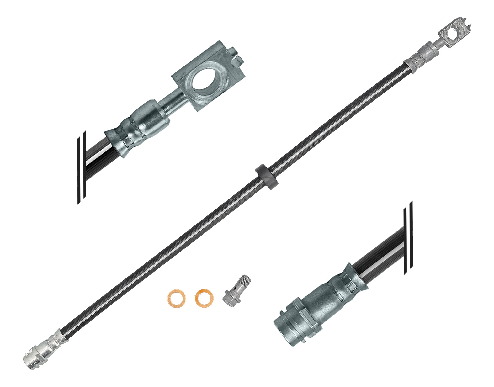 MEYLE Bremseslange 1006110053s foraksel for VW