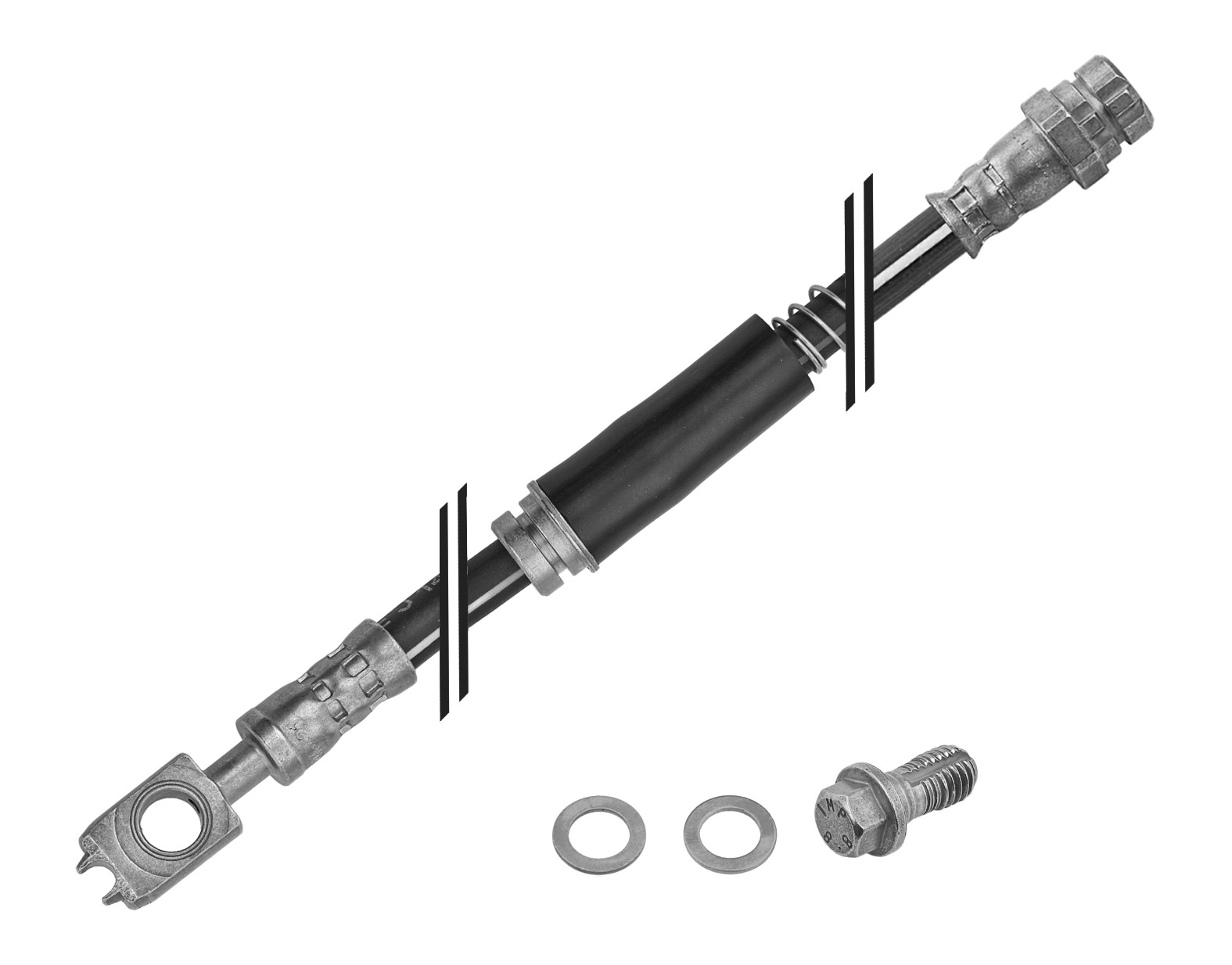 MEYLE Bremseslange 1006110071s foraksel for SKODA VW