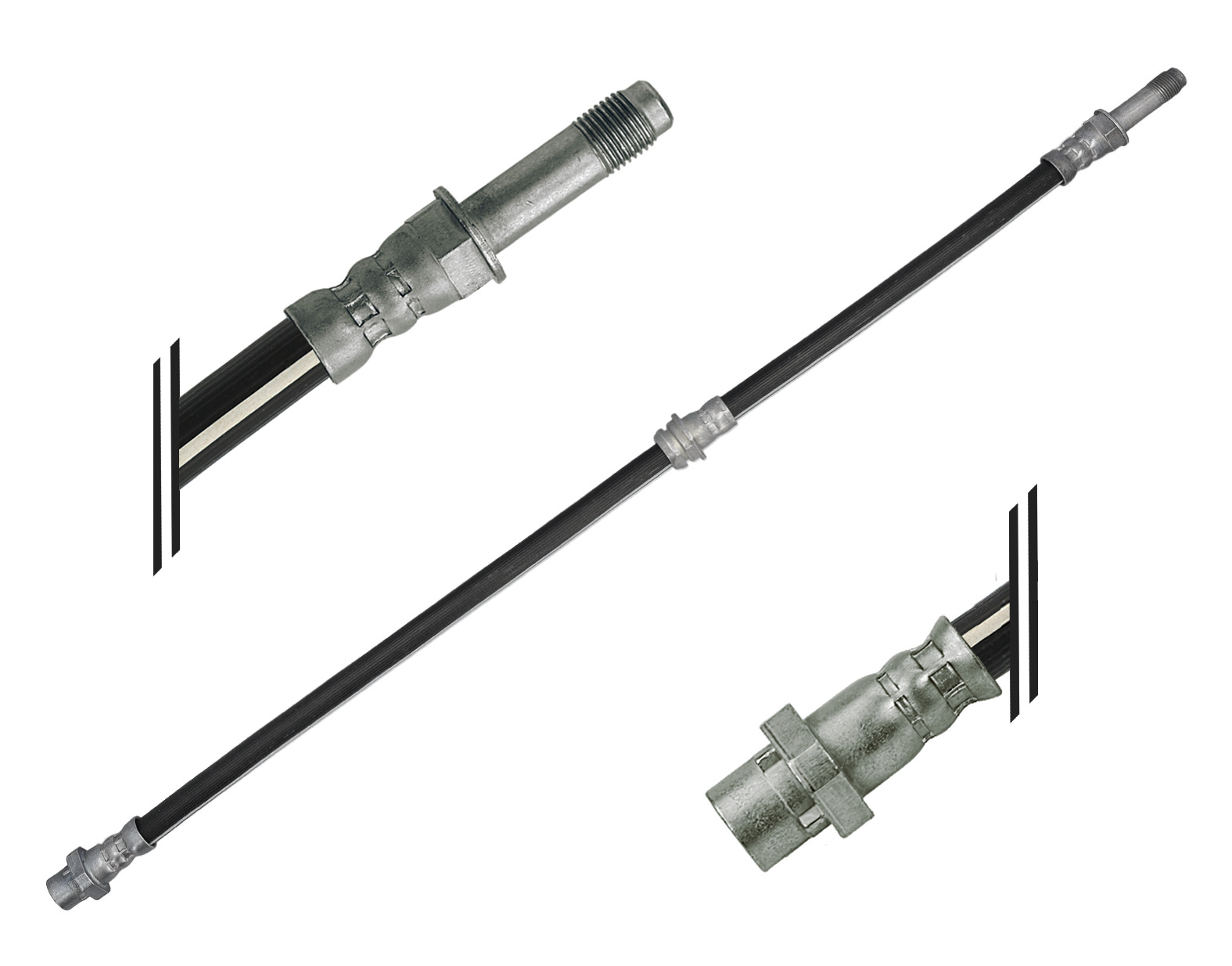 MEYLE Bremseslange 3003432118 bagaksel for BMW
