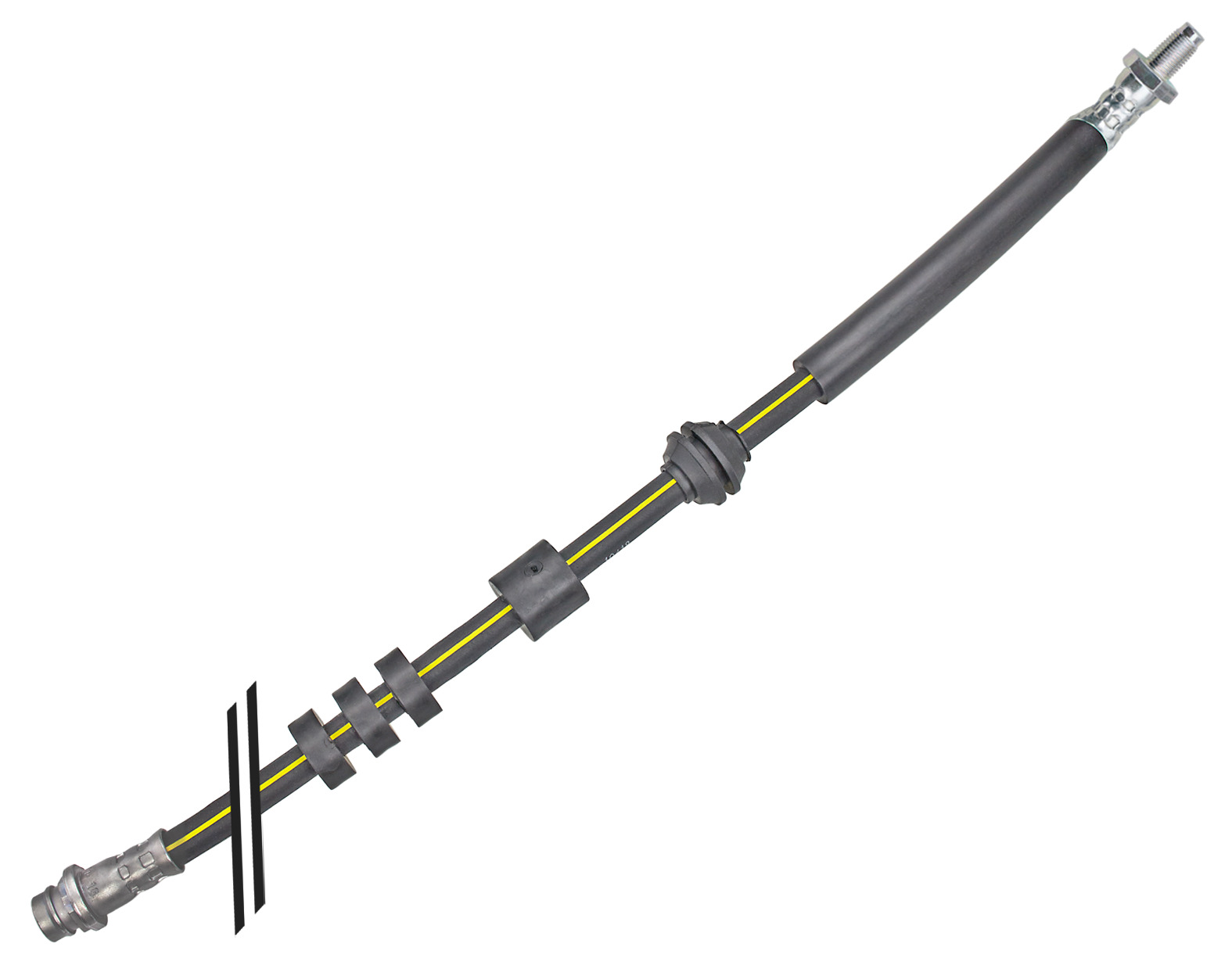 MEYLE Bremseslange 53145250003 foraksel for LAND ROVER