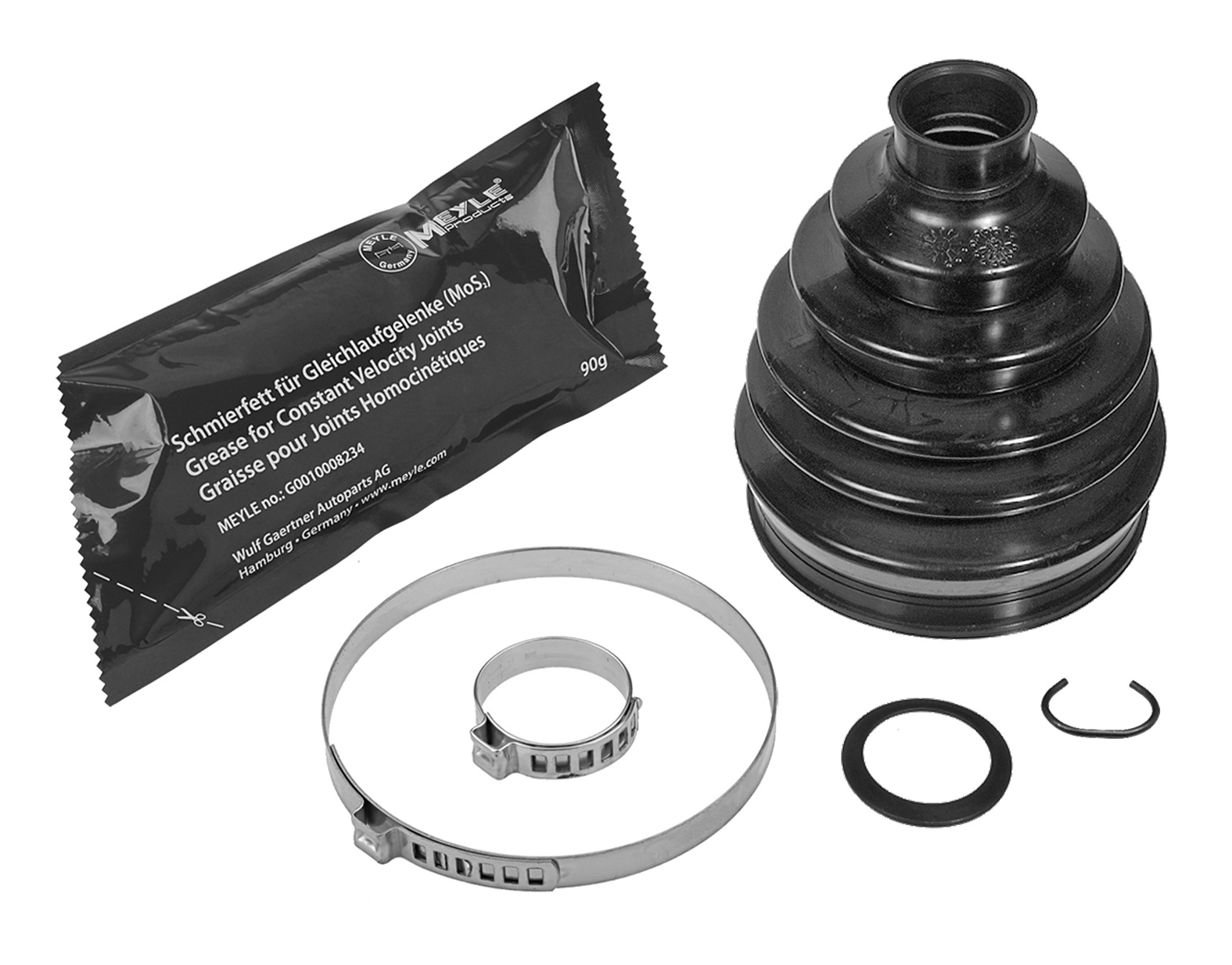MEYLE Drivaksel Manchetsæt 1004980072 foraksel for VW AUDI