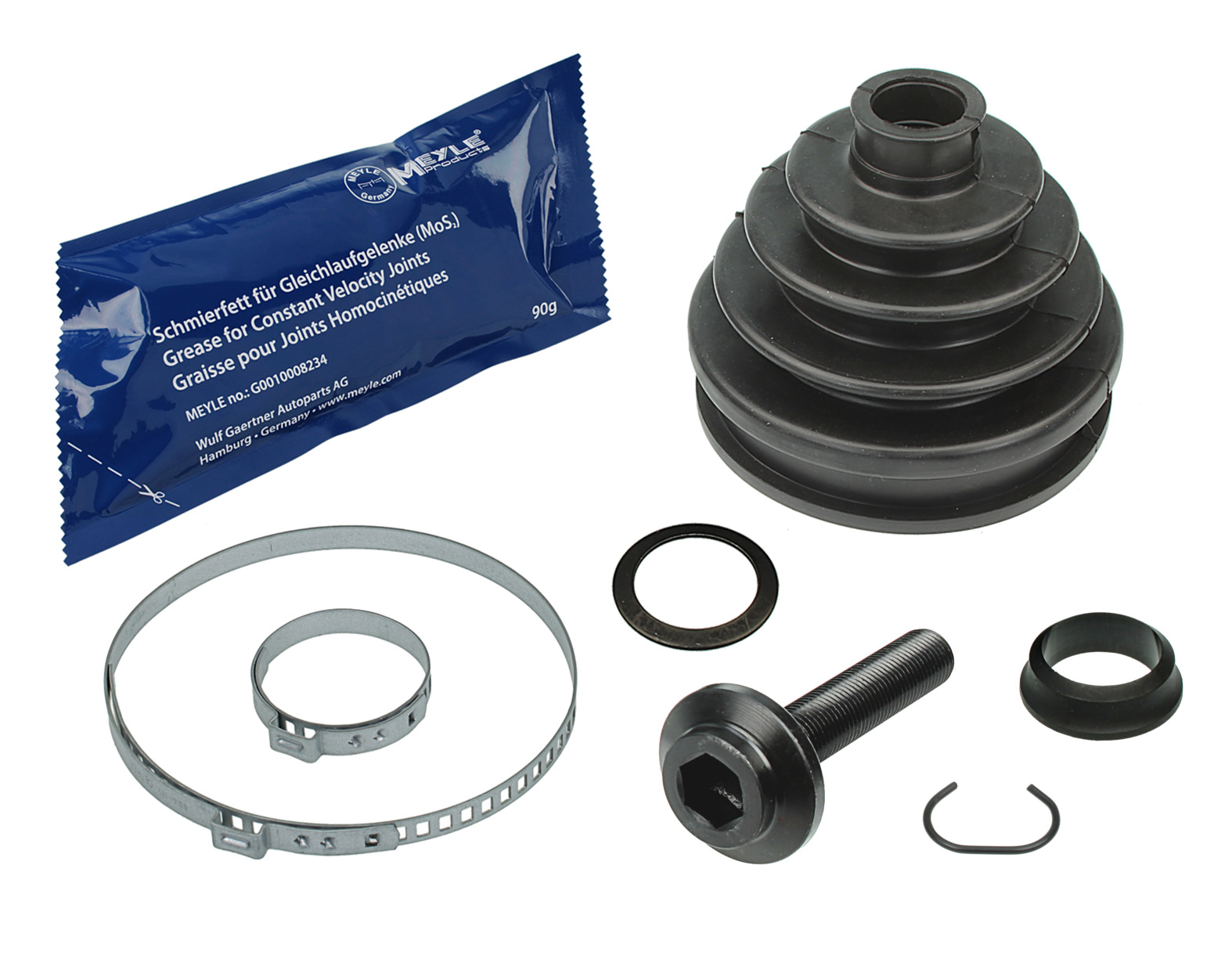MEYLE Drivaksel Manchetsæt 1004980074 foraksel for VW