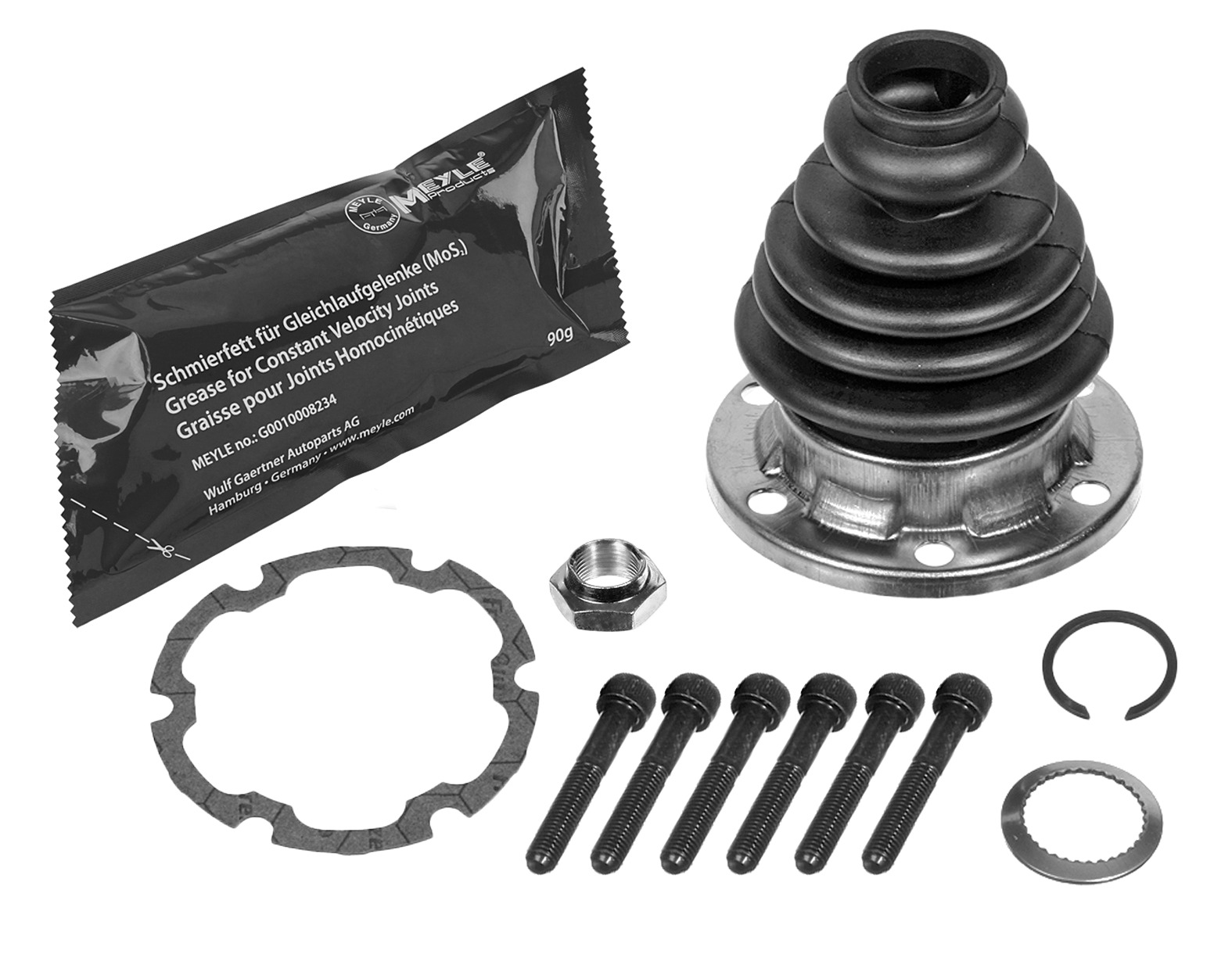 MEYLE Drivaksel Manchetsæt 1004980080 foraksel for VW