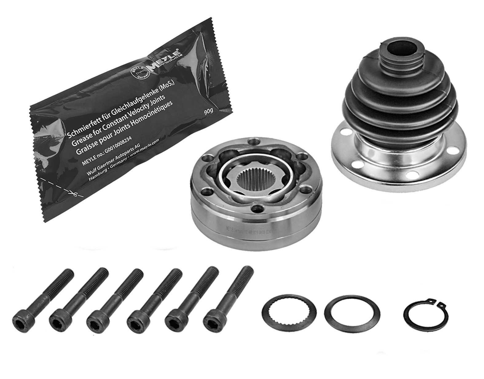 MEYLE Ledsæt, drivaksel 100 498 0016 gearkasse-monteret for VW