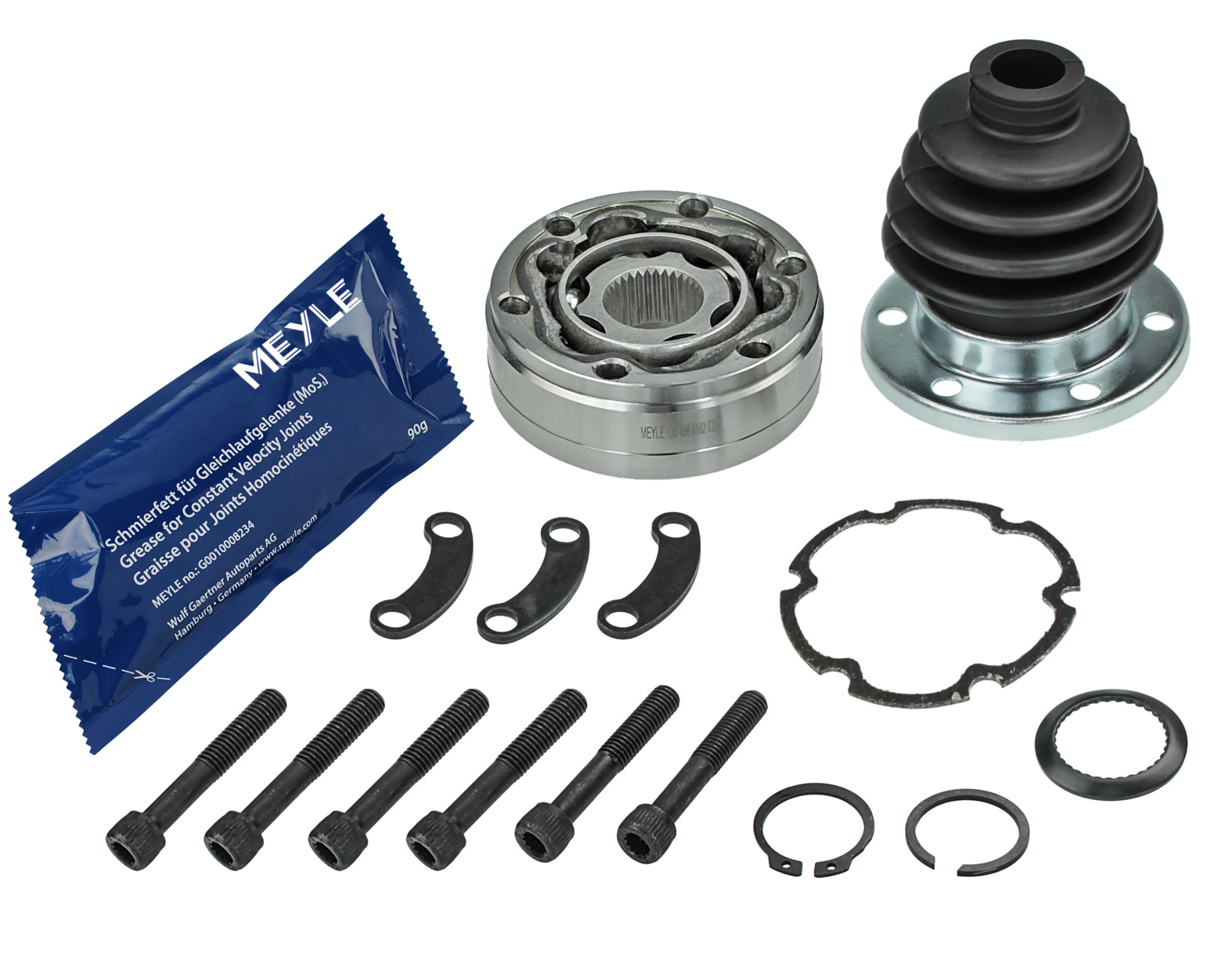 MEYLE Ledsæt, drivaksel 100 498 0182 gearkasse-monteret for VW