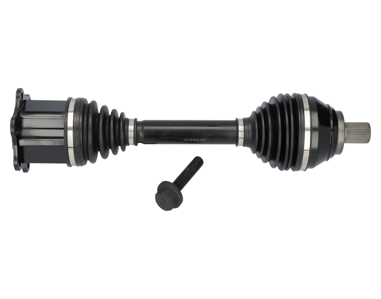 MEYLE Drivaksel 100 498 0637 venstre foraksel for VW