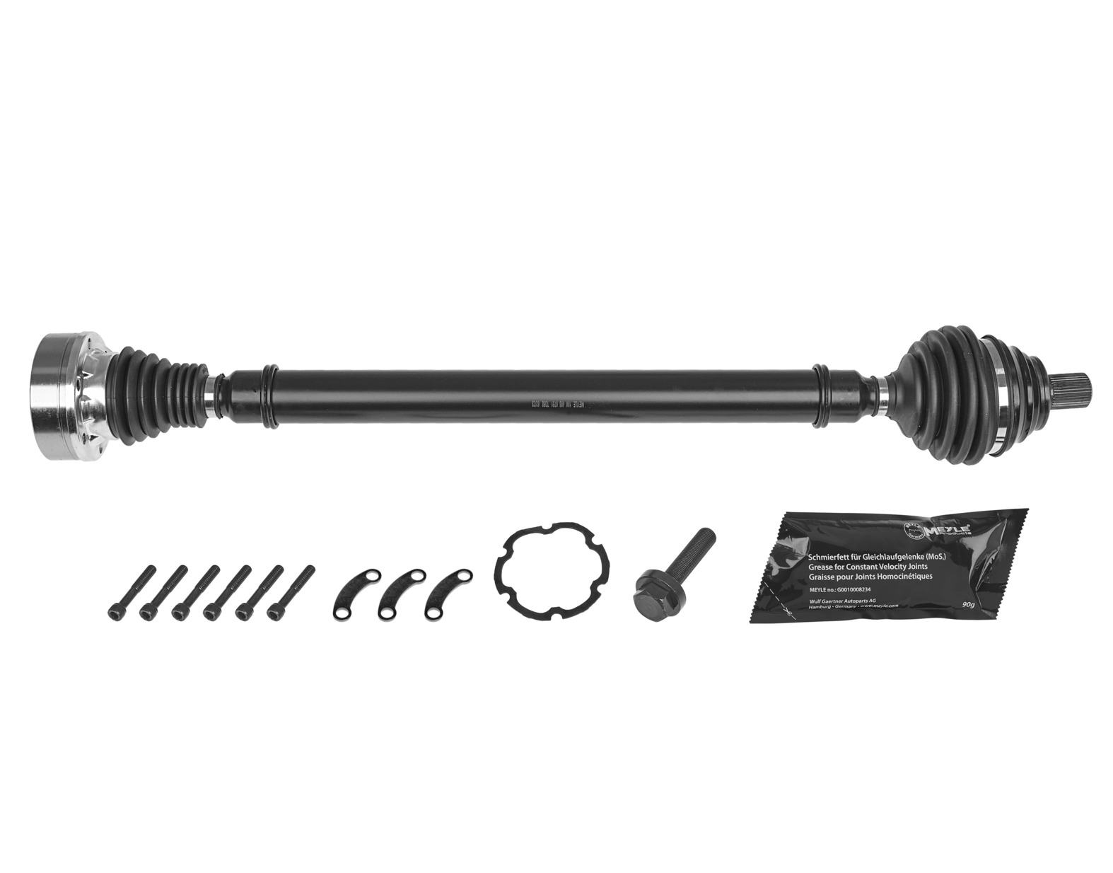 MEYLE Drivaksel 100 498 0751 højre foraksel for VW