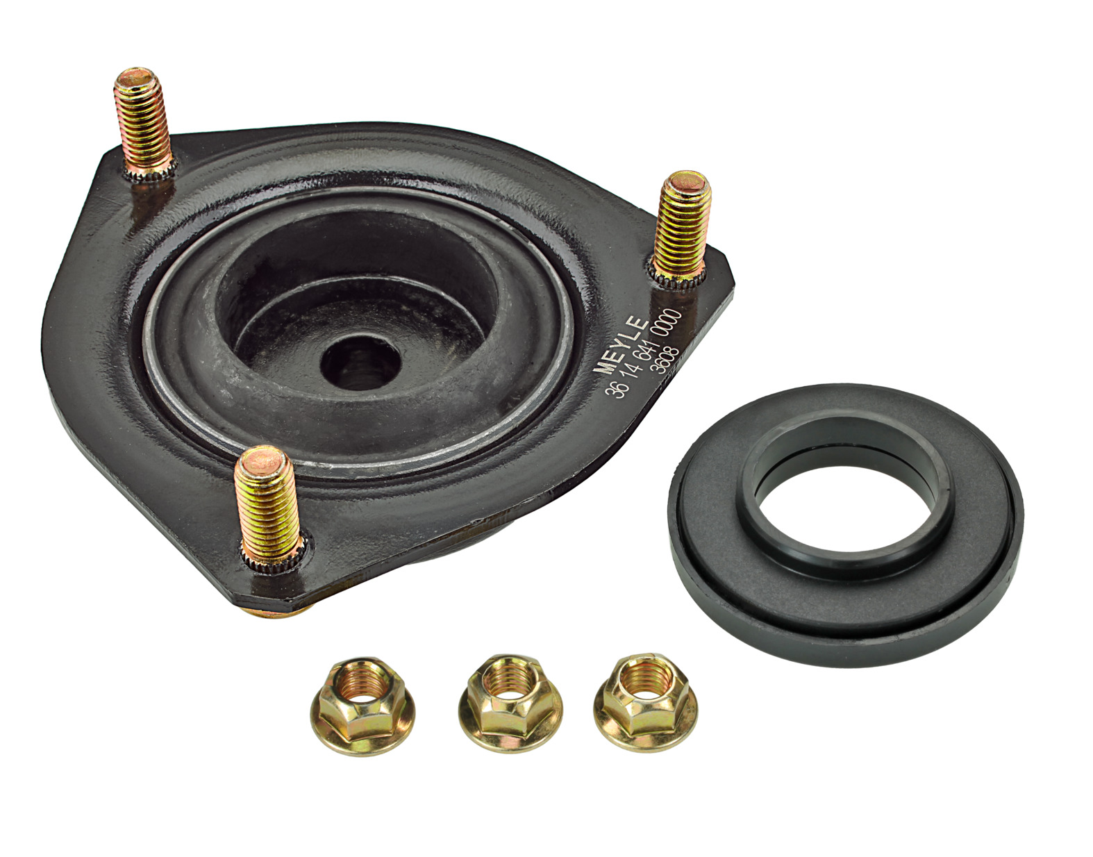 MEYLE Fjederbensstøtteleje 36146410000 foraksel for NISSAN