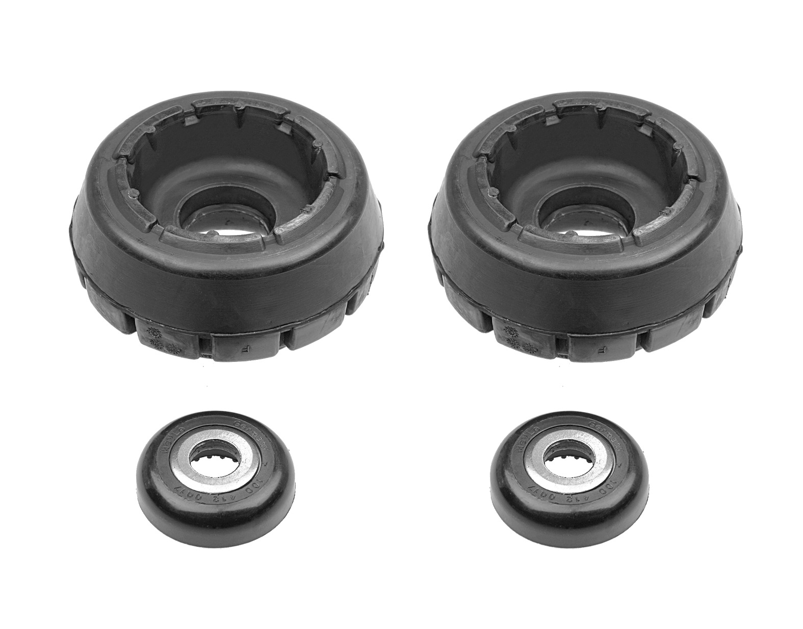 MEYLE Fjederbensstøtteleje 1004121020s foraksel for FORD VW