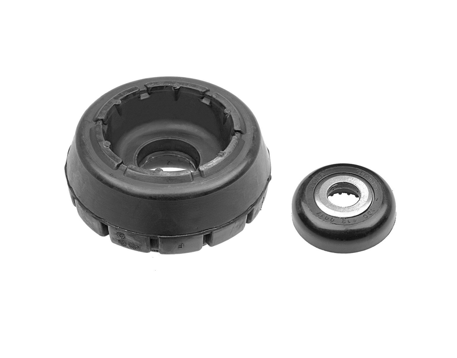 MEYLE Fjederbensstøtteleje 1004129020s foraksel for FORD VW