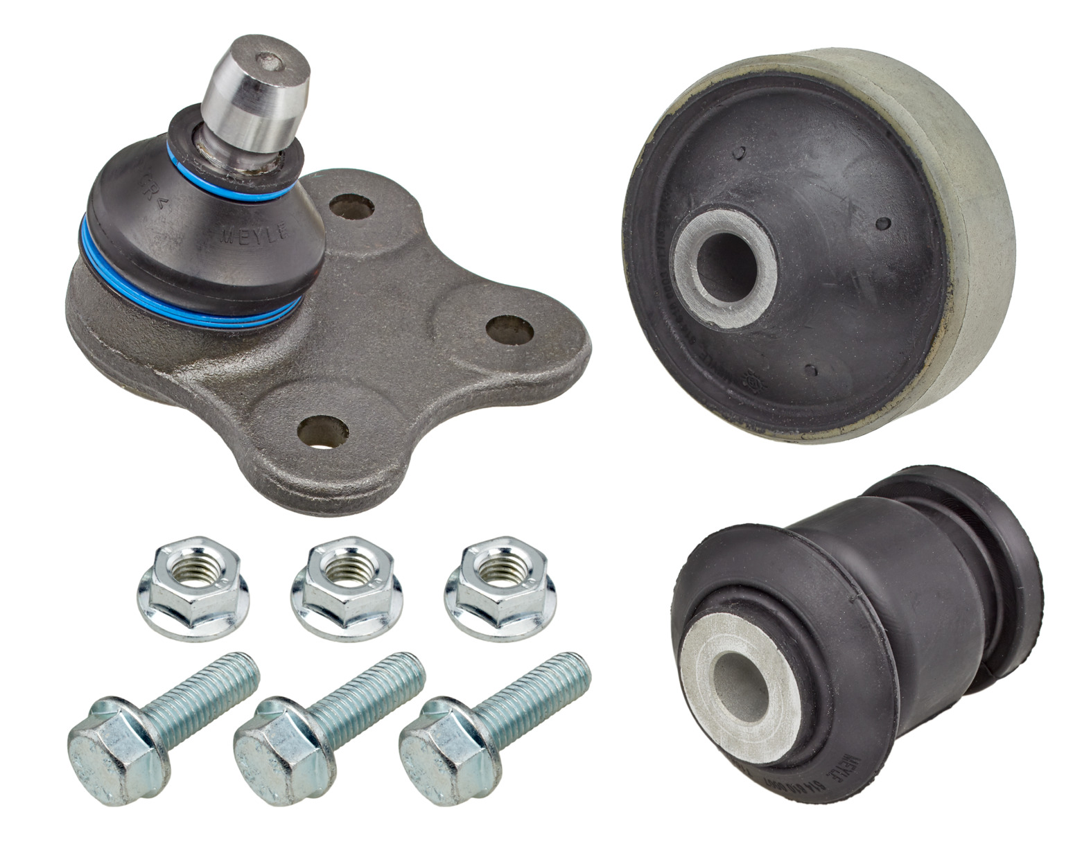 MEYLE Rep.sæt, bærearm 6166100005 højre foraksel for OPEL VAUXHALL GENERAL MOTORS FIAT ABARTH PEUGEOT
