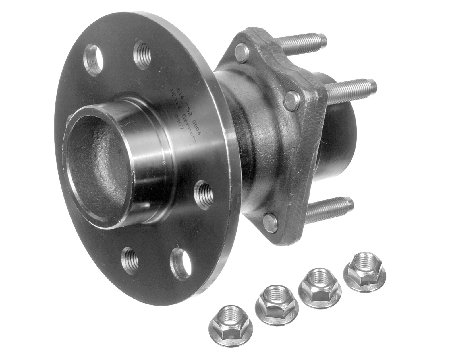 MEYLE Hjulnav 6147520004 bagaksel for VAUXHALL OPEL GENERAL MOTORS DAEWOO