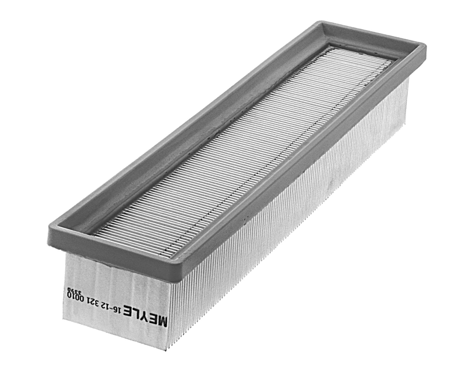 MEYLE Luftfilter 16123210010 Filterindsats height_mm_209|Højde [mm]|58 length_mm_203|Længde [mm]|356 58mm for NISSAN RENAULT DACIA