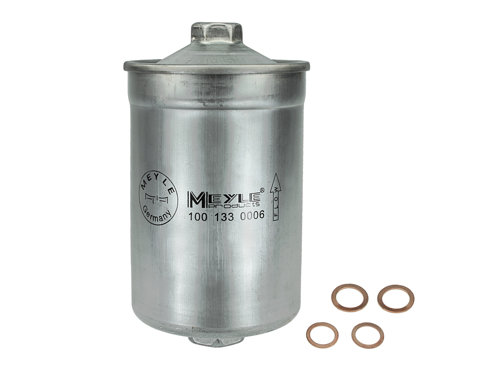 MEYLE Brændstof-filter 1001330006 Påskruet 155mm M14x1.5 for PEUGEOT VOLVO FORD SAAB LANCIA VW