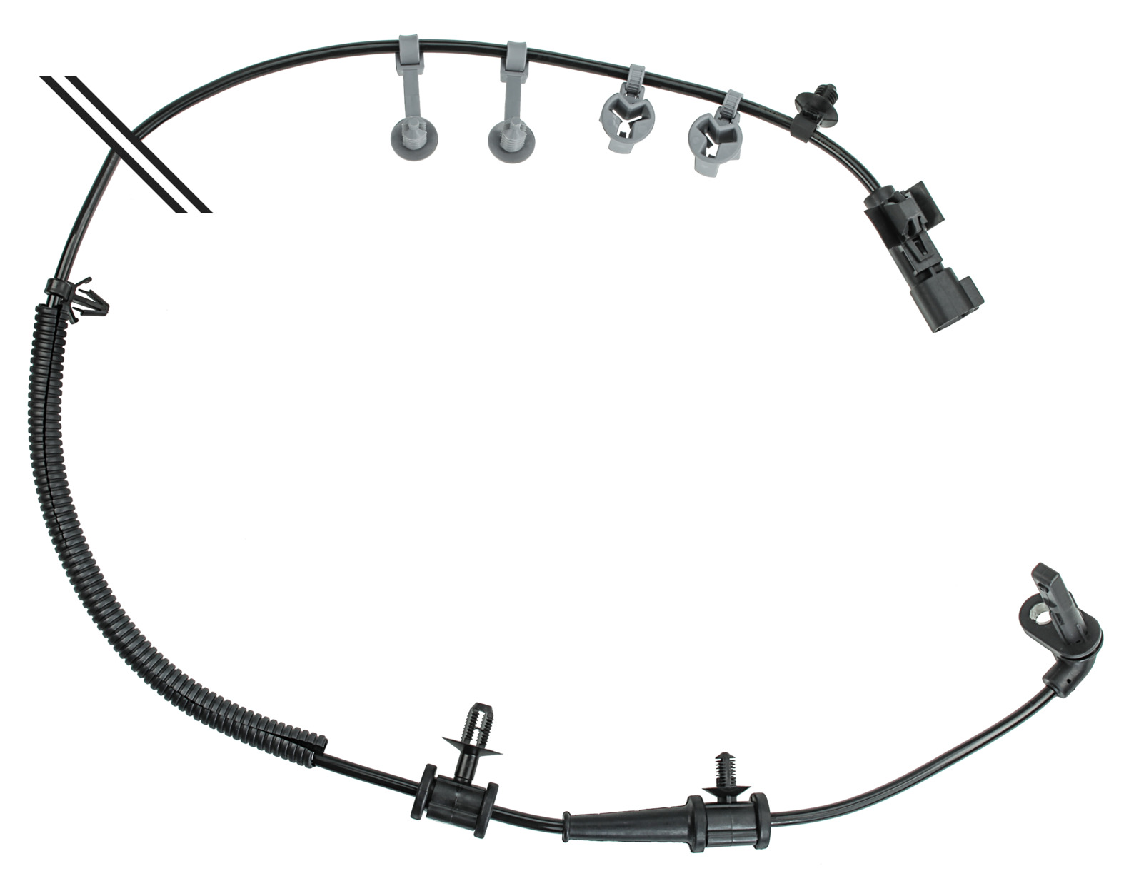 MEYLE ABS Sensor 6148000030 Bagaksel højre for VAUXHALL OPEL GENERAL MOTORS CHEVROLET