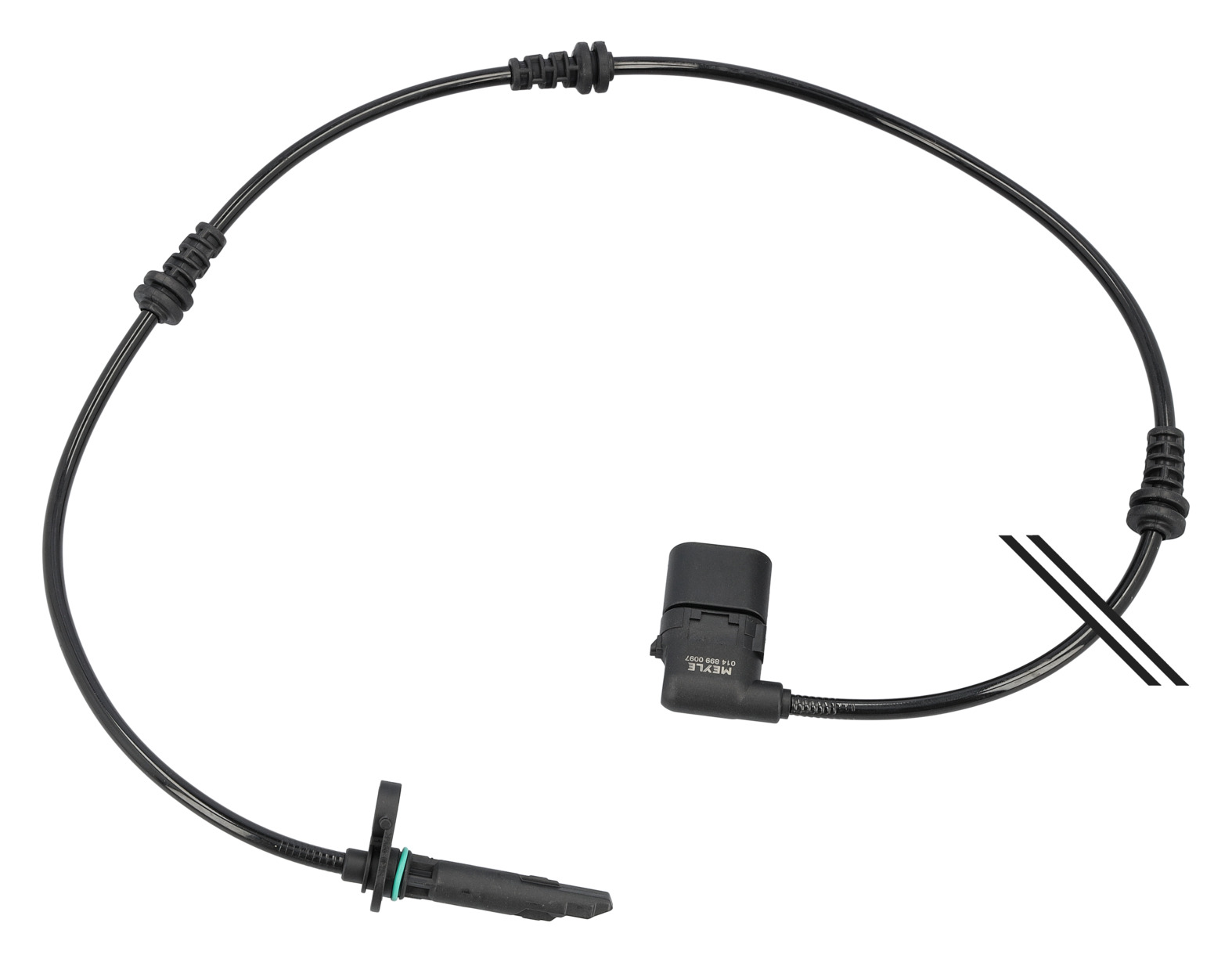 MEYLE ABS Sensor 0148990097 venstre foraksel for MERCEDES-BENZ