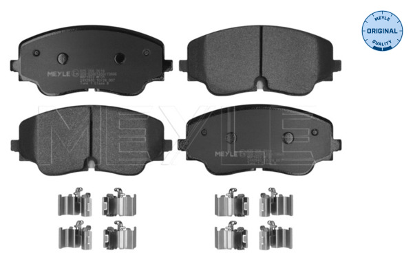MEYLE Bremseklodser 0252062618 foraksel for VW