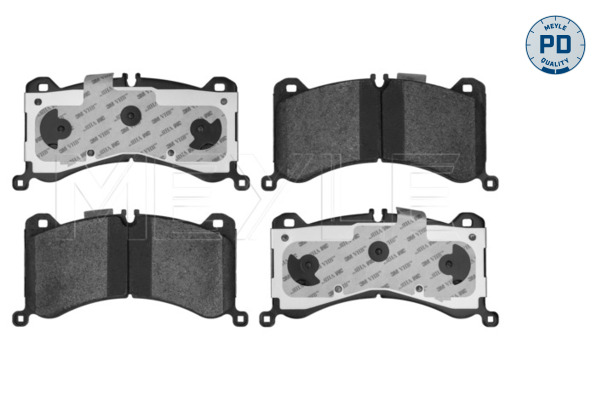 MEYLE Bremseklodser 0252147618pd foraksel for AUDI