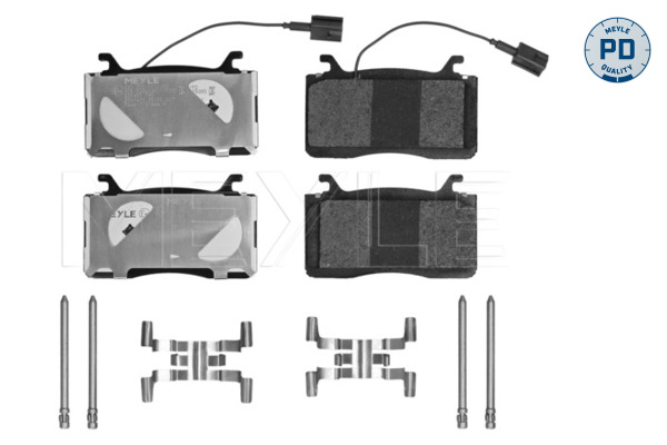 MEYLE Bremseklodser 0252250716pd foraksel for ALFA ROMEO