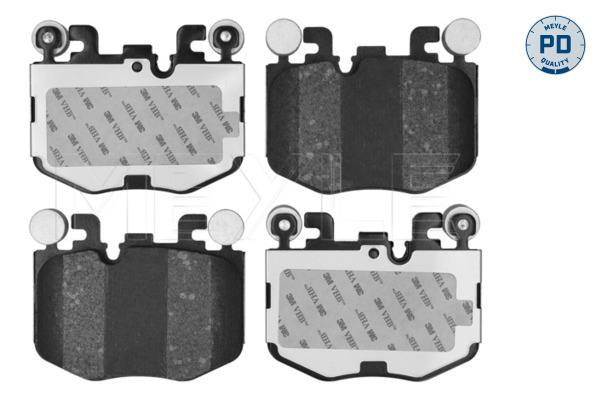 MEYLE Bremseklodser 0252681919pd foraksel for BMW TOYOTA