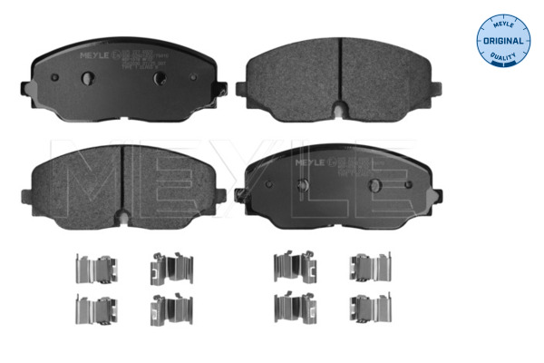 MEYLE Bremseklodser 0252276920 foraksel for VW