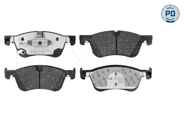 MEYLE Bremseklodser 0252659418pd foraksel for MERCEDES-BENZ MITSUBISHI NISSAN RENAULT DACIA