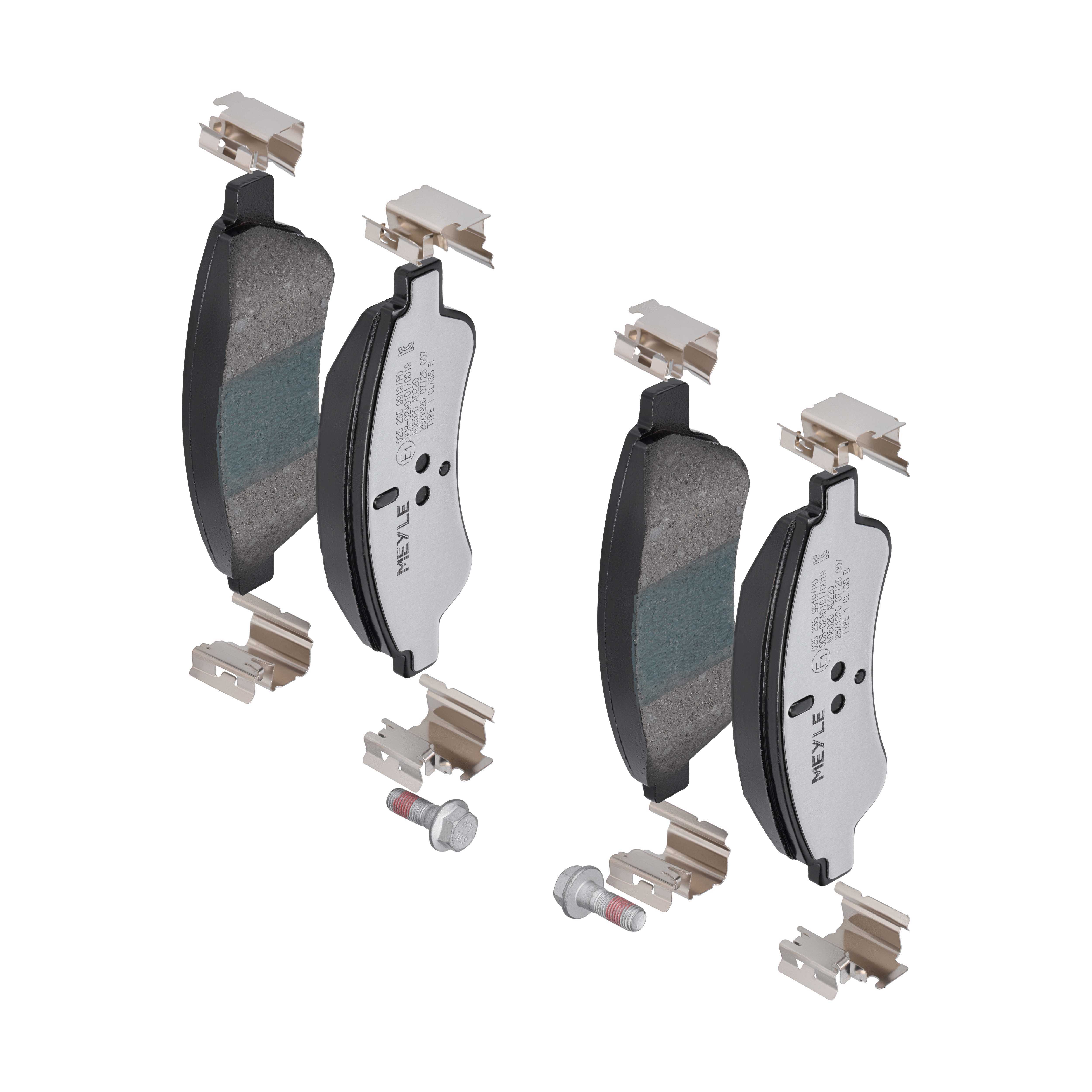 MEYLE Bremseklodser 0252359919pd foraksel for CITROËN PEUGEOT DS GENERAL MOTORS