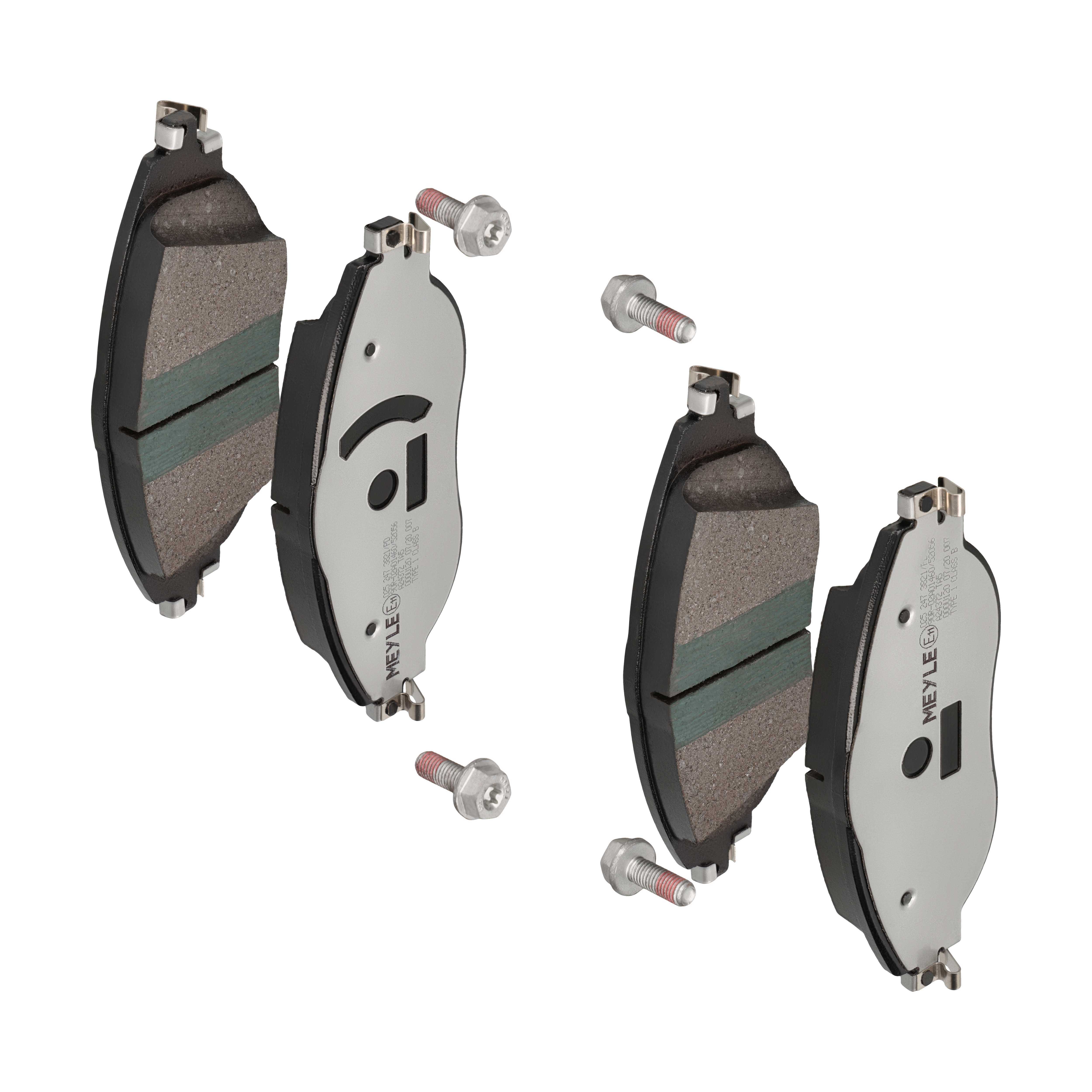 MEYLE Bremseklodser 0252473821pd foraksel for VW AUDI